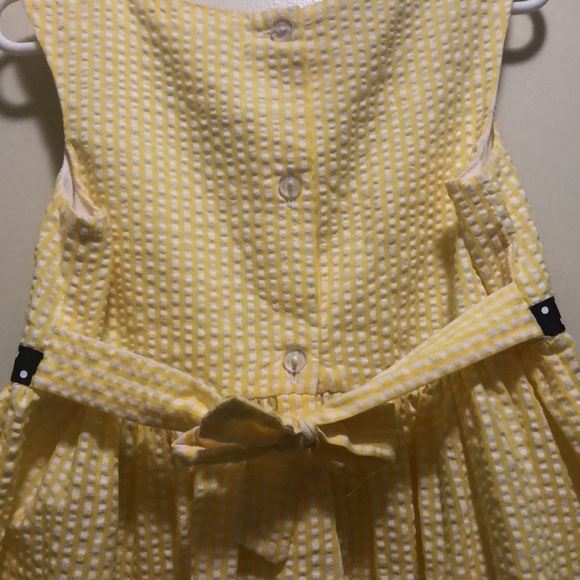 Counting Daisy’s Yellow/Black theme Bumblebee dress w/waist tie - Picture 7 of 10